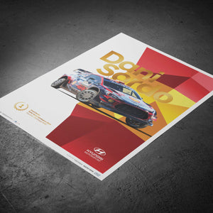 Hyundai Motorsport Rally Italia Sardegna 2019 Dani Sordo Collector’s Print Poster