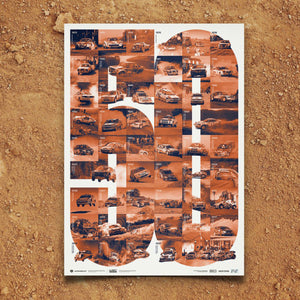 FIA World Rally Championship 50th Anniversary 2022 Limited Edition Print Poster