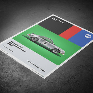 Porsche 911 RSR 50th Anniversary Targa Florio 1973 Print Poster