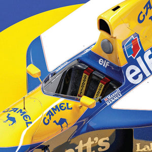 Williams Racing FW14B 1992 F1 World Champions Williams Print Poster