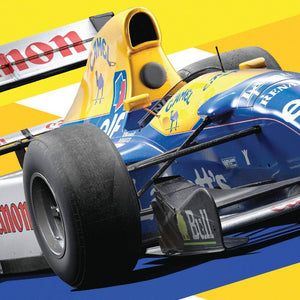 Williams Racing Red Five F1 World Champion 1992 Print Poster