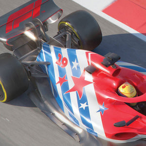 Automobilist Formula 1 United States Austin Texas Grand Prix 2022 Print Poster