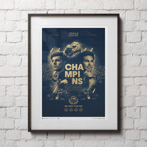 Red Bull Racing | 2022 F1® World Constructors' Champions | Print Poster