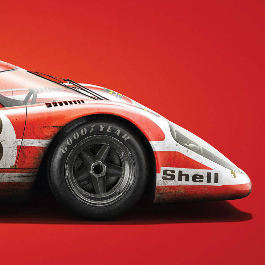 Porsche 917 Salzburg 24 Hours of Le Mans 1970 Print Poster