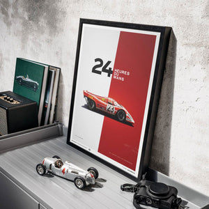 Porsche 917 Salzburg 24 Hours of Le Mans 1970 Print Poster