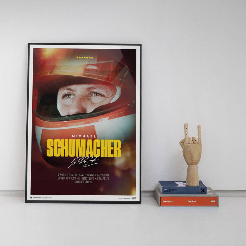 Michael Schumacher | 2023 Keep Fighting | Schumacher Print Poster