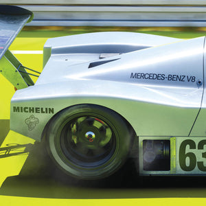 Sauber Mercedes C9 | 1989 100th Anniversary | 24h Le Mans Poster