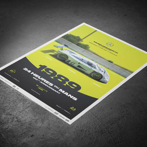 Sauber Mercedes C9 | 1989 100th Anniversary | 24h Le Mans Poster