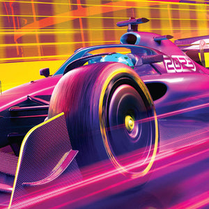 Automobilist Formula 1 Crypto Miami Grand Prix 2023 Print Poster