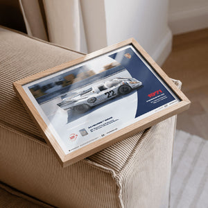 Porsche 917 KH 1971 100th Anniversary 24h Le Mans Poster Gijs van Lennep, Helmut Marko