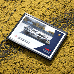 Porsche 917 KH 1971 100th Anniversary 24h Le Mans Poster Gijs van Lennep, Helmut Marko