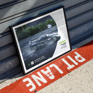 McLaren F1 GTR 1995 100th Anniversary 24h Le Mans Poster J Lehto, Masanori Sekiya, Yannick Dalmas