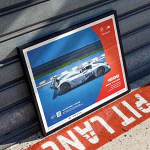 BMW V12 LMR | 1999 100th Anniversary | 24h Le Mans Poster