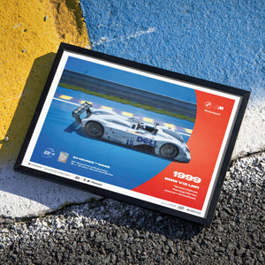 BMW V12 LMR | 1999 100th Anniversary | 24h Le Mans Poster