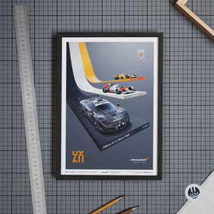 McLaren Racing | 2023 The Triple Crown 60th Anniversary | McLaren Poster