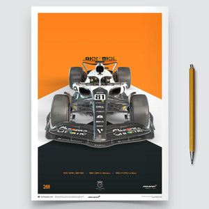 McLaren Formula 1 Team Oscar Piastri The Triple Crown Livery 60th Anniversary 2023
