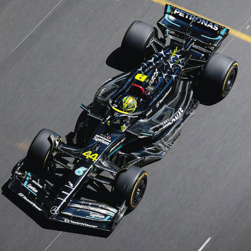 Mercedes AMG Petronas F1 Team Lewis Hamilton 2023 Print Poster