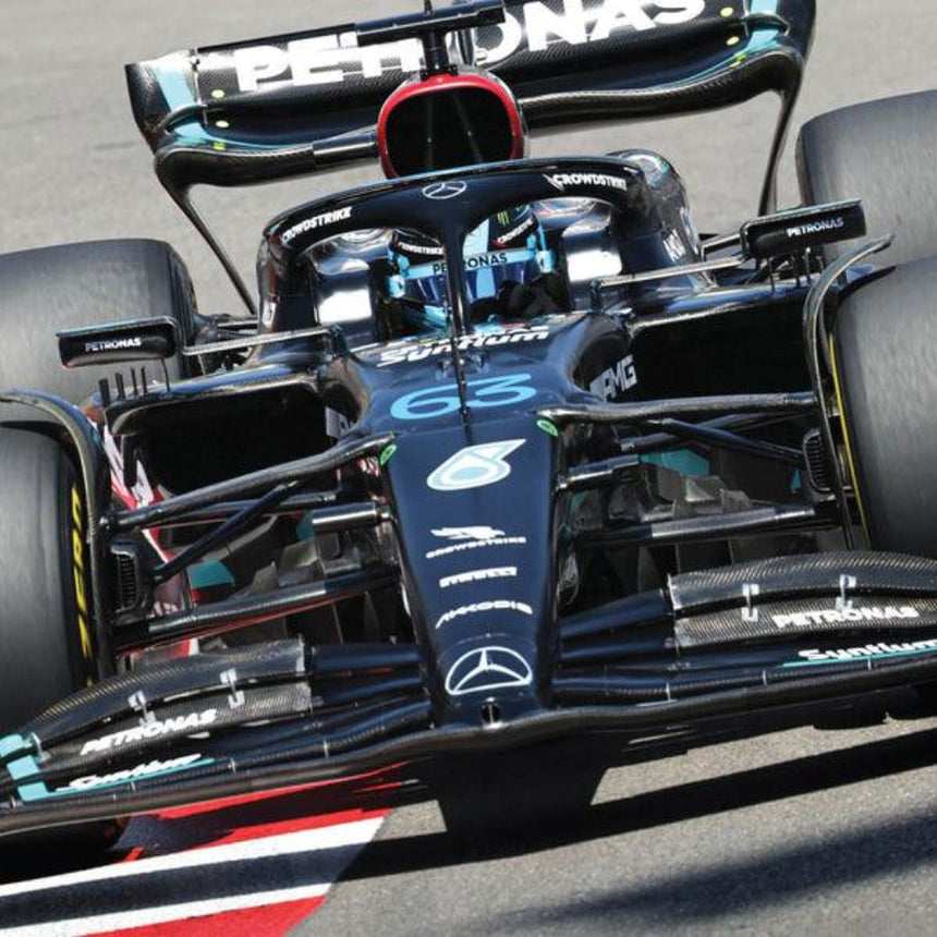 Mercedes AMG Petronas F1 Team George Russell #63 2023 Print Poster