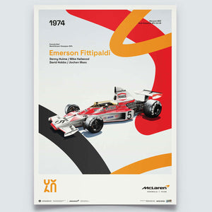 McLaren Racing M23 | 1974 60th Anniversary | McLaren Poster