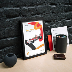 McLaren Racing M23 | 1974 60th Anniversary | McLaren Poster