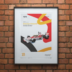 McLaren Racing M23 | 1974 60th Anniversary | McLaren Poster