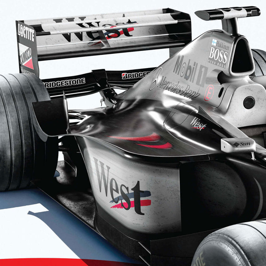 McLaren Racing MP4/13 | 1998 60th Anniversary | McLaren Poster