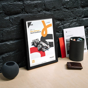 McLaren Racing MP4/13 | 1998 60th Anniversary | McLaren Poster