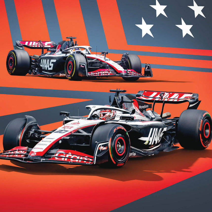 MoneyGram Haas F1 Team | 2023 United States Grand Prix | Haas Poster