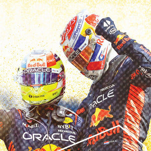 Red Bull Racing F1 World Constructors Champions 2023 Print Poster
