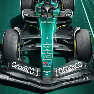Aston Martin Aramco Formula One® Team AMR24 | 2024 Hyper-Focus | Official Event Poster