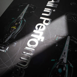 Mercedes-AMG Petronas Formula 1 Team British GP 2024 | Collector’s Edition Print Poster