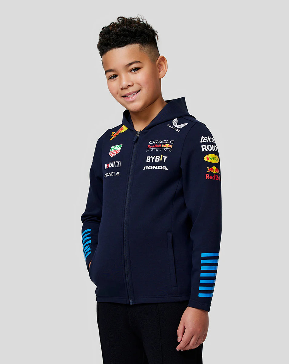 Oracle Red Bull Racing F1 Team Kids Full Zip Hoodie Night Sky – Pitwalk