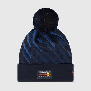 Red Bull Racing F1 Team 2023 Navy Bobble Beanie Hat