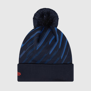 Red Bull Racing F1 Team 2023 Navy Bobble Beanie Hat