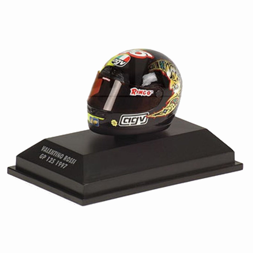 Minichamps 1:8 Scale 1997 125cc Valentino Rossi AGV Mini Helmet