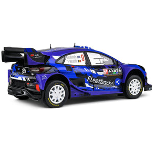 Solido 1:18 Ford Puma Rally1 WRC Safari Rally Kenya 2022 Diecast Model Car