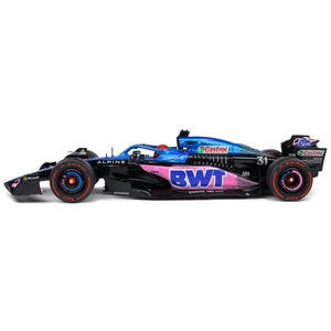 Solido 1:18 Alpine F1 A523 Monaco GP 2023 #31 Estaban Ocon Diecast Model Car