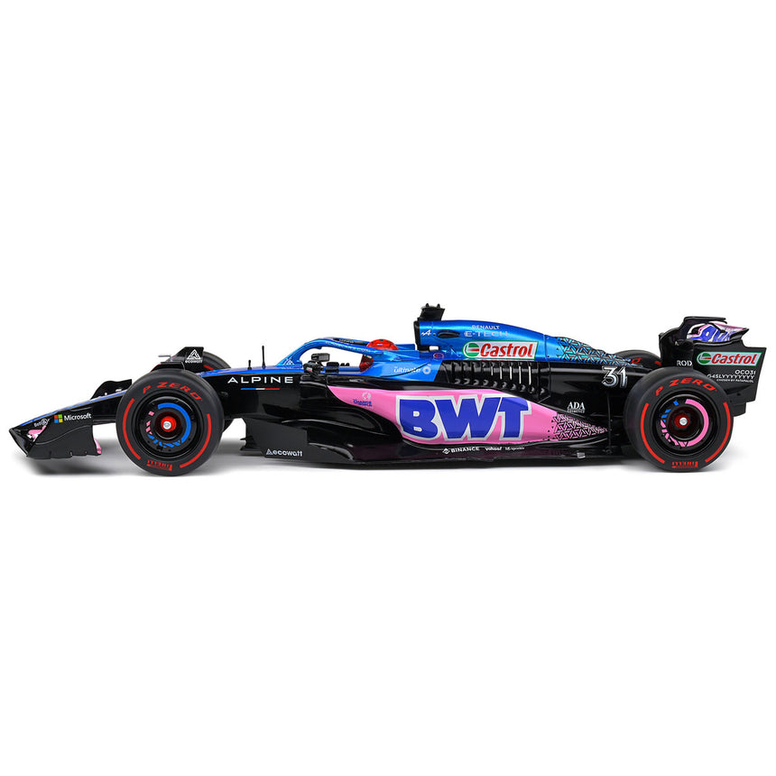 Solido 1:18 Alpine F1 A523 Monaco GP 2023 #31 Estaban Ocon Diecast Model Car