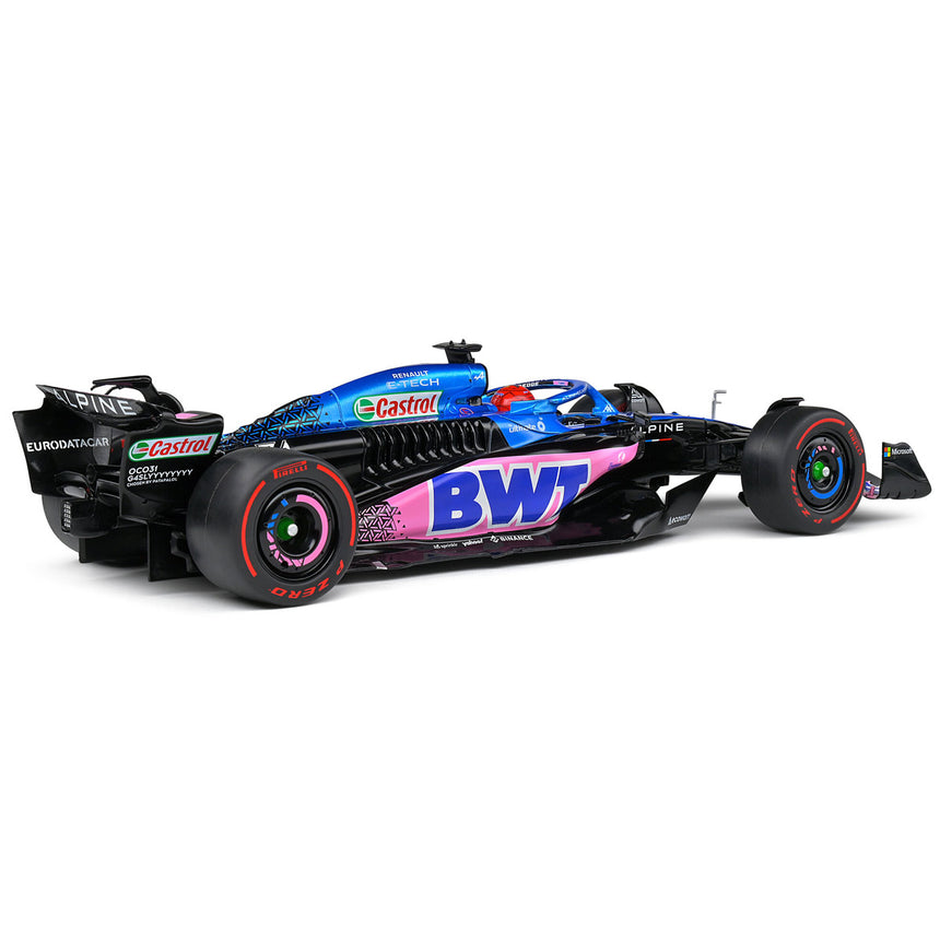 Solido 1:18 Alpine F1 A523 Monaco GP 2023 #31 Estaban Ocon Diecast Model Car