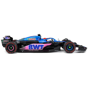 Solido 1:18 Alpine F1 A523 Monaco GP 2023 #31 Estaban Ocon Diecast Model Car