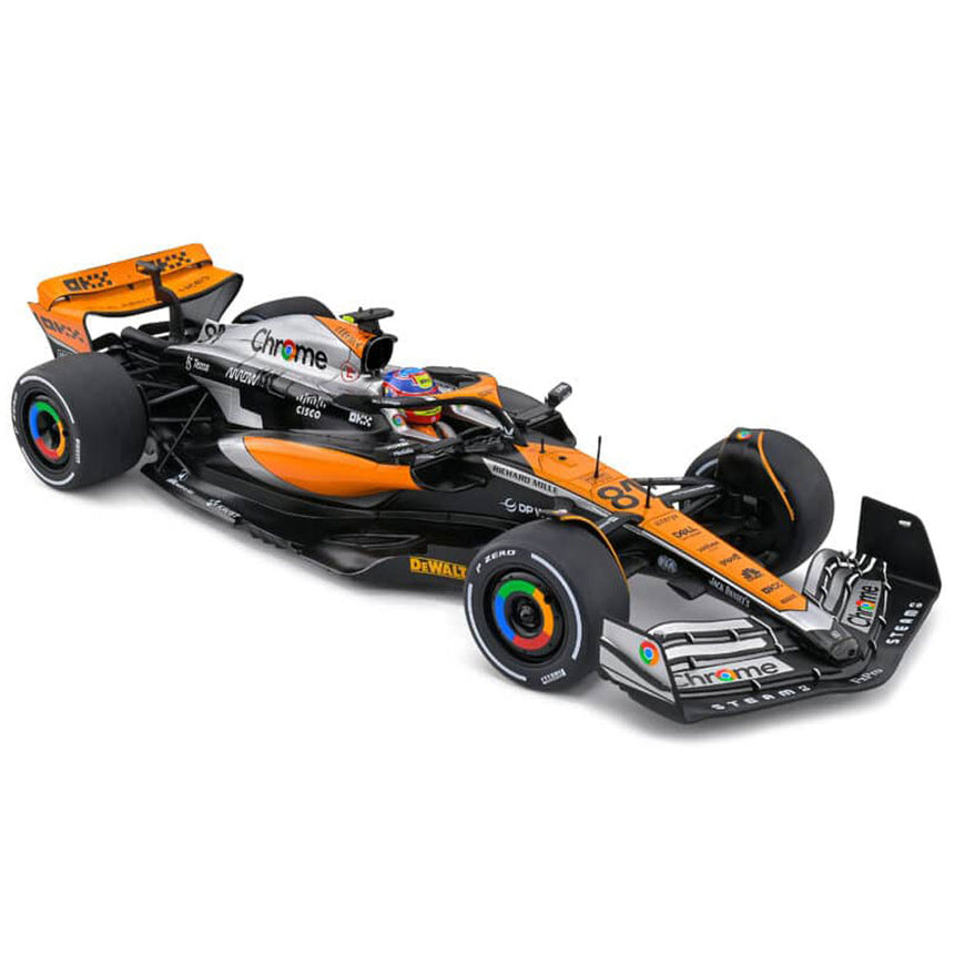 Solido 1:18 Scale Mclaren F1 Team MCL60 Oscar Piastri Great Britan GP Model Car