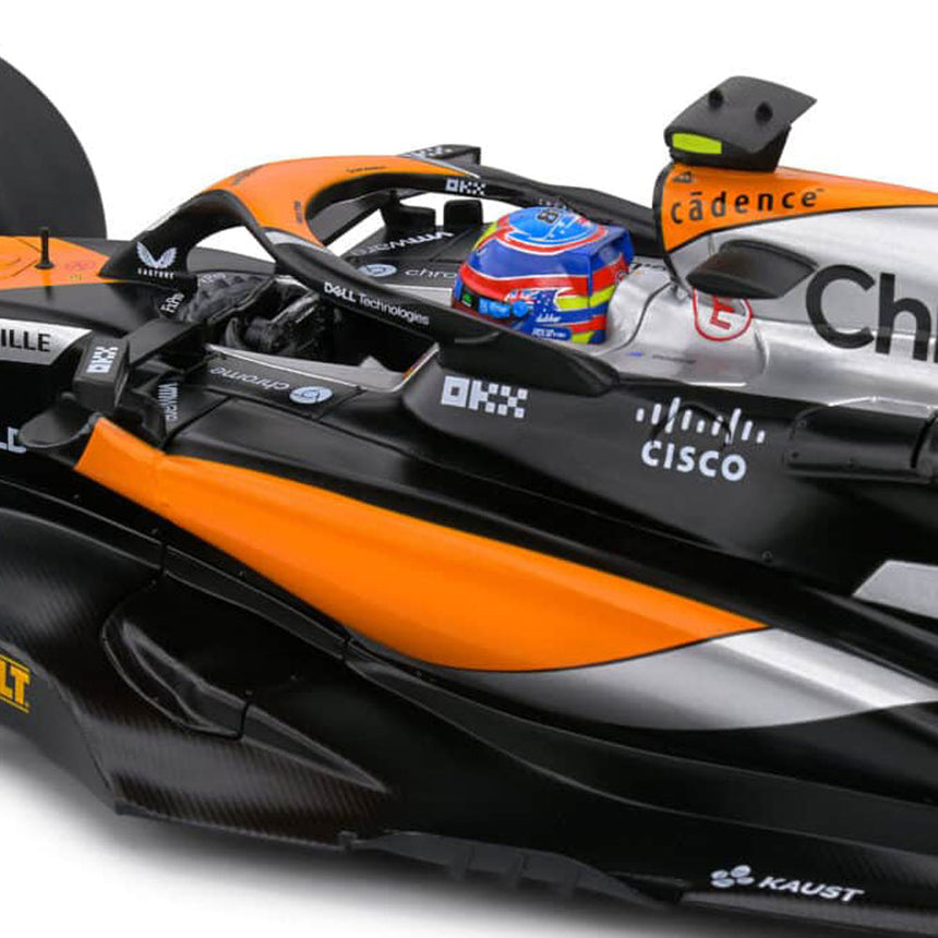 Solido 1:18 Scale Mclaren F1 Team MCL60 Oscar Piastri Great Britan GP Model Car