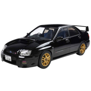 Solido 1:18 2004 Subaru Impreza WRX STI Black Diecast Model Car