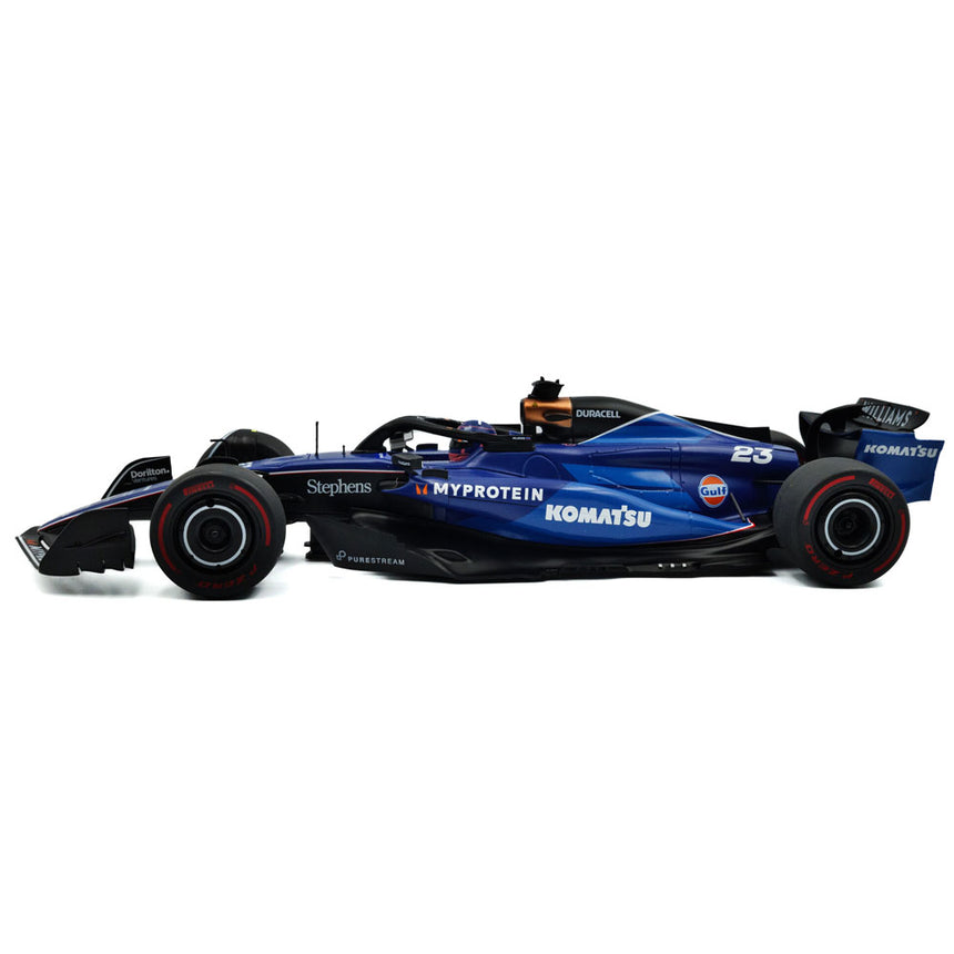Solido 1:18 Scale Williams F1 Team Alex Albon FW46 Saudia Arabia 2024 Model Car