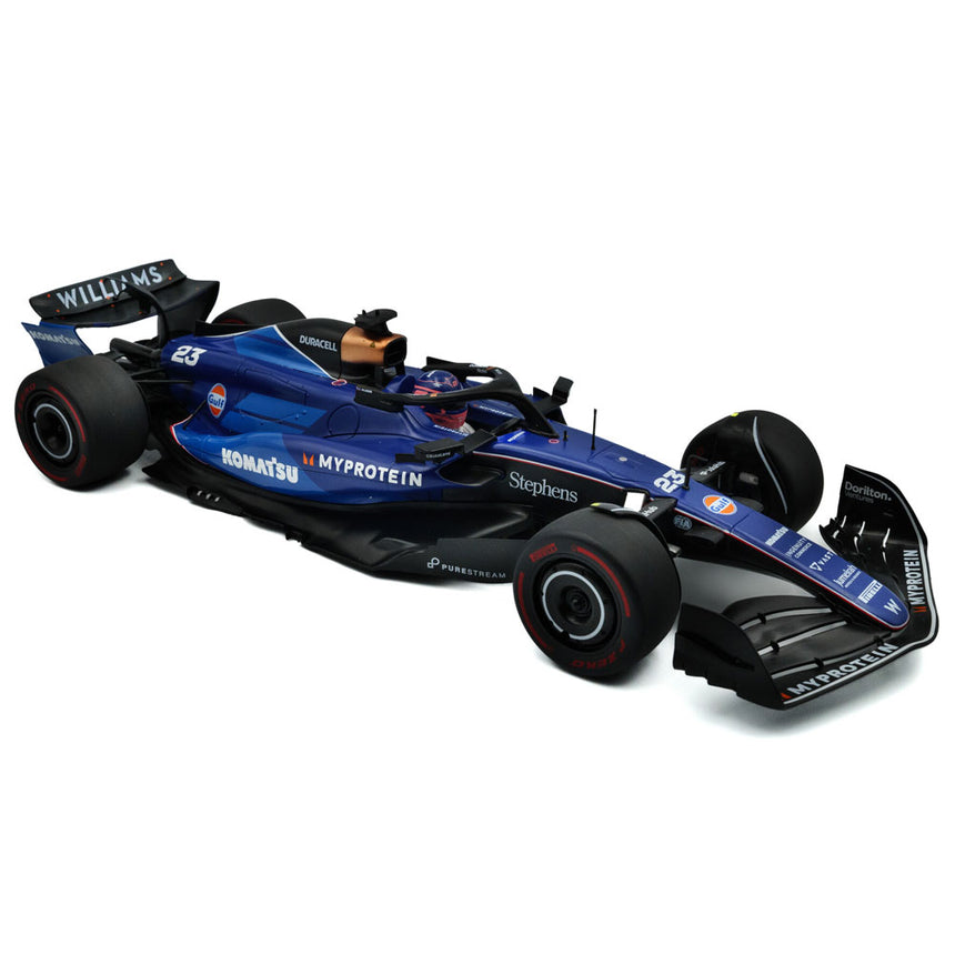 Solido 1:18 Scale Williams F1 Team Alex Albon FW46 Saudia Arabia 2024 Model Car