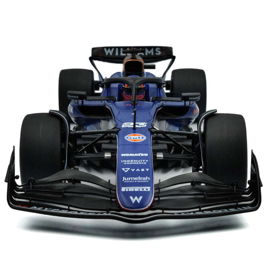 Solido 1:18 Scale Williams F1 Team Alex Albon FW46 Saudia Arabia 2024 Model Car