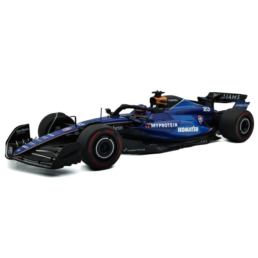 Solido 1:18 Scale Williams F1 Team Alex Albon FW46 Saudia Arabia 2024 Model Car