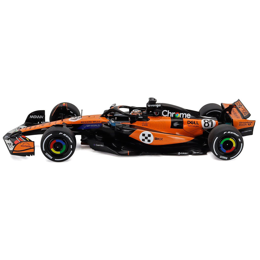 Solido 1:18 Mclaren F1 MCL39 Monaco GP 2025 #81 Oscar Piastri Diecast Model Car