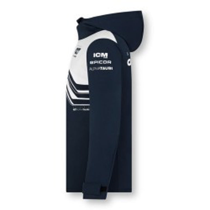 Scuderia AlphaTauri F1 Team White/Navy Hooded Softshell Jacket