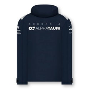 Scuderia AlphaTauri F1 Team White/Navy Hooded Softshell Jacket